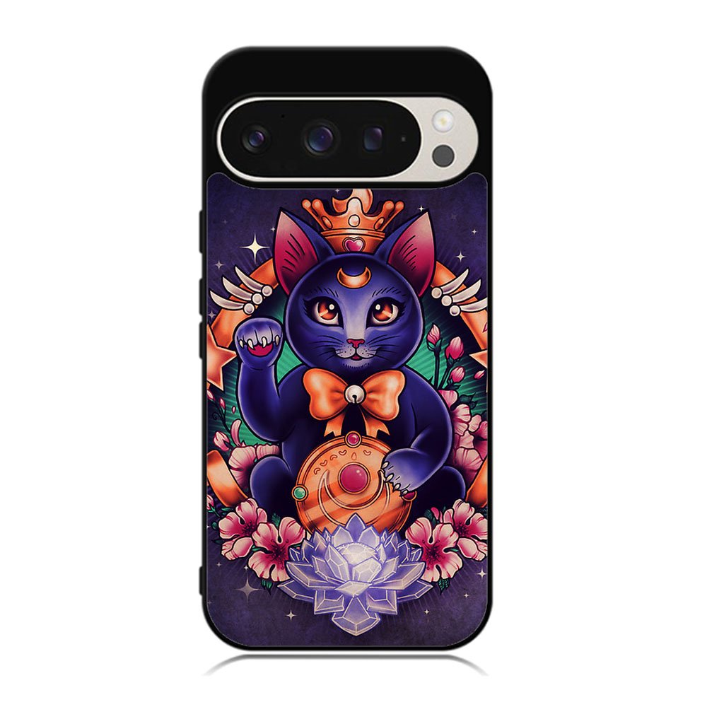 Luna Cat Sailor Moon Case Google Pixel 9 Pro XL BC2707