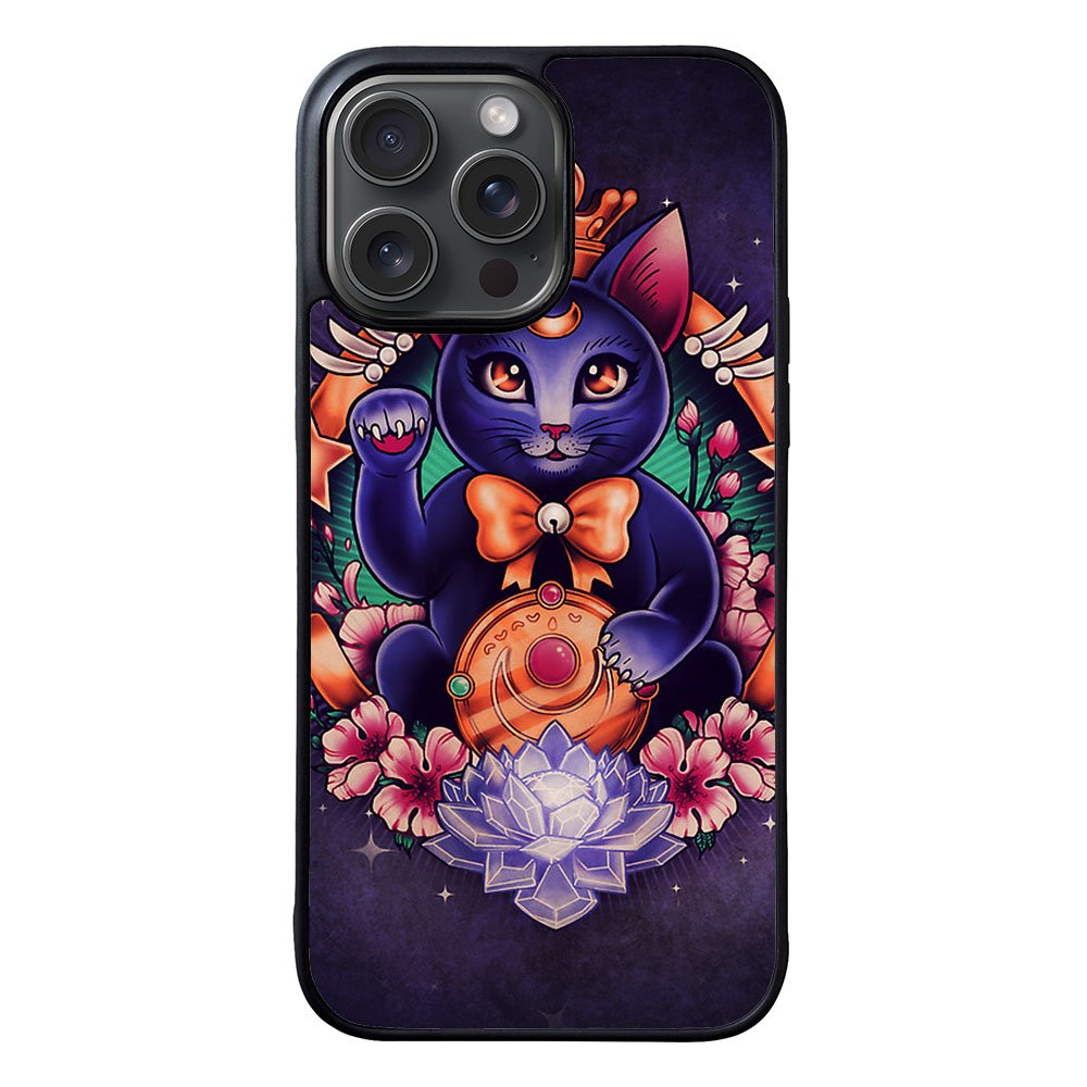 Luna Cat Sailor Moon Case iPhone 15 Pro Max BC2707