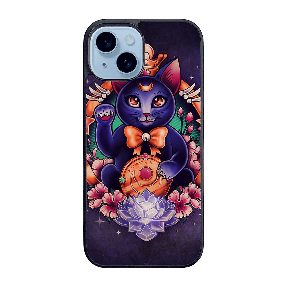 Luna Cat Sailor Moon Case iPhone 15 BC2707