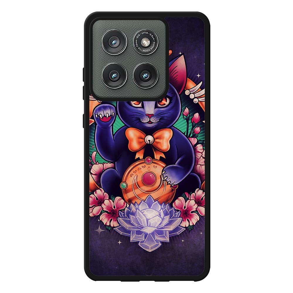 Luna Cat Sailor Moon Case Motorola Moto Edge 2025 BC2707