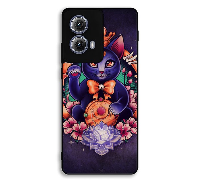 Luna Cat Sailor Moon Motorola Moto Edge 2024 Case BC2707