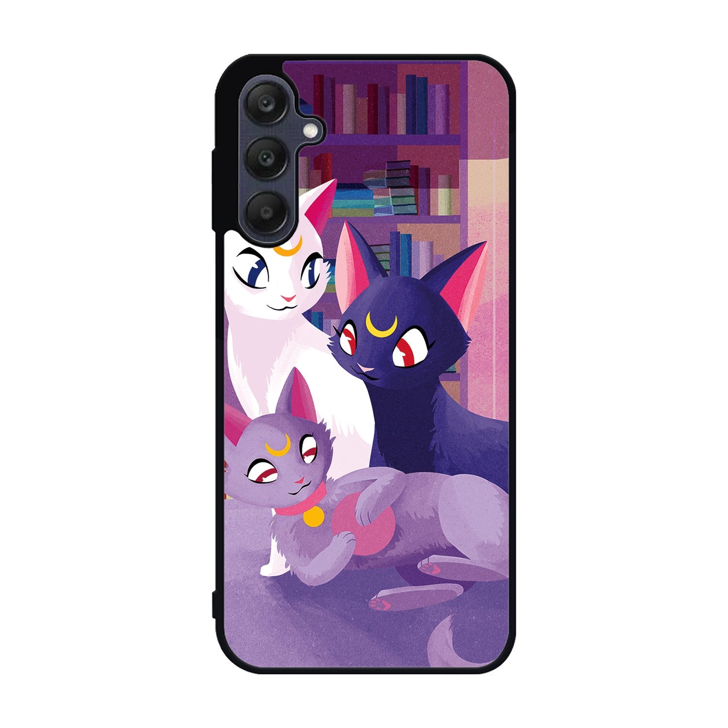 Luna Cat Sailor Moon Samsung Galaxy A25 5G Case BC2706