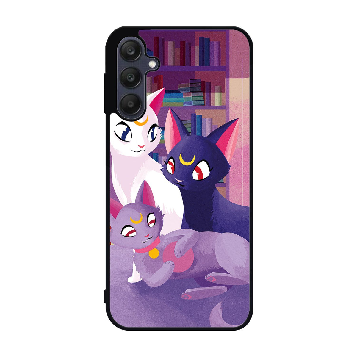 Luna Cat Sailor Moon Samsung Galaxy A25 5G Case BC2706