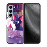 Luna Cat Sailor Moon Case Samsung Galaxy z Fold 5 5G BC2706