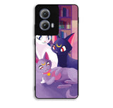 Luna Cat Sailor Moon Motorola Moto Edge 2024 Case BC2706