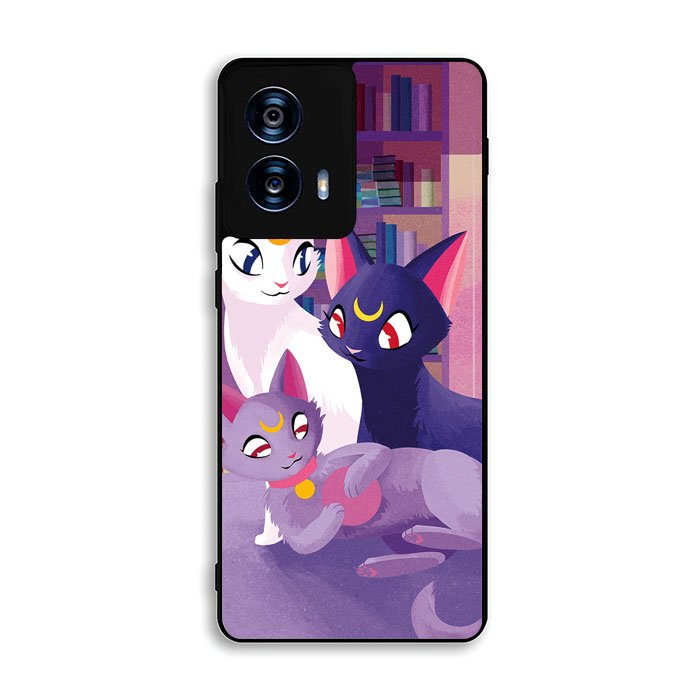 Luna Cat Sailor Moon Motorola Moto G Power 5G 2024 Case BC2706