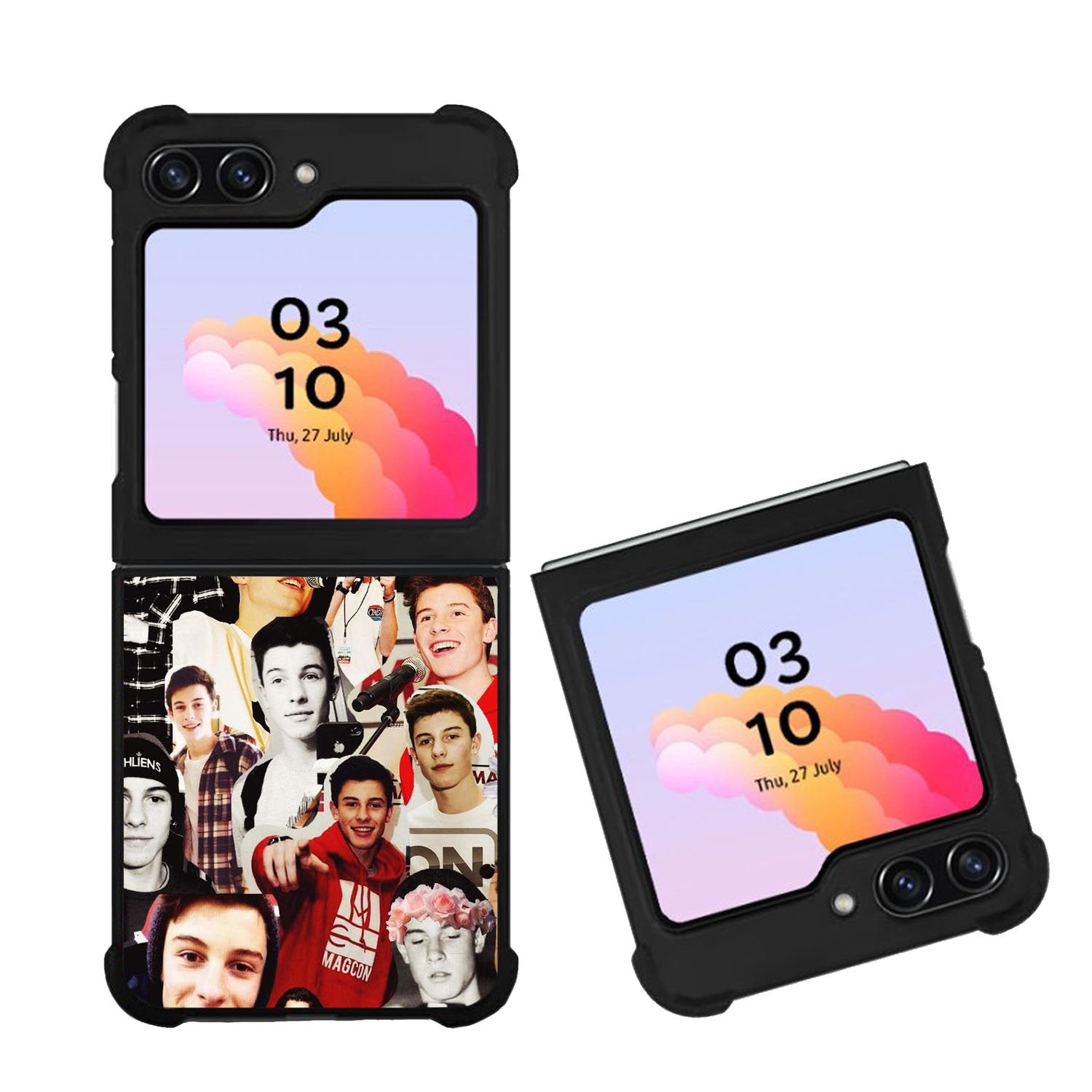 shawn mendes collage Case Samsung Galaxy Z Flip 5 5G BC2703