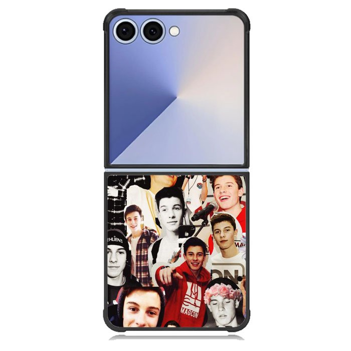 shawn mendes collage Samsung Galaxy Z Flip 7 Case BC2703