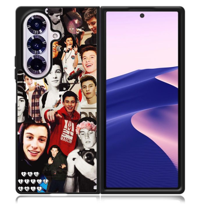 shawn mendes collage Samsung Galaxy Z Fold 7 5G Case BC2703