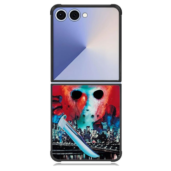 friday the 13th wallpaper Samsung Galaxy Z Flip 7 Case BC2700
