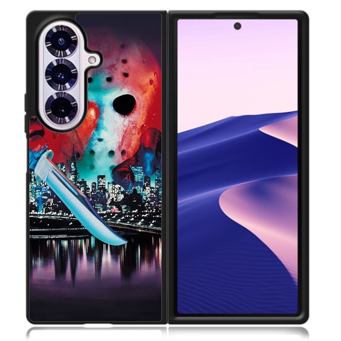 friday the 13th wallpaper Samsung Galaxy Z Fold 7 5G Case BC2700
