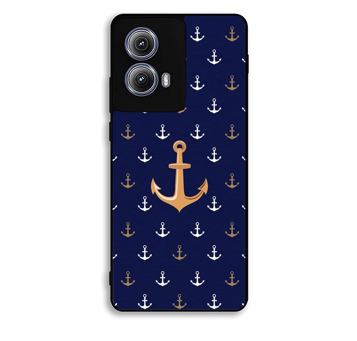 Anchor Pattern Motorola Moto Edge 2024 Case BC2697