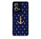 Anchor Pattern Motorola Moto Edge 2024 Case BC2697