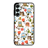 Cute Owl Pattern Samsung Galaxy A16 Case BC2696