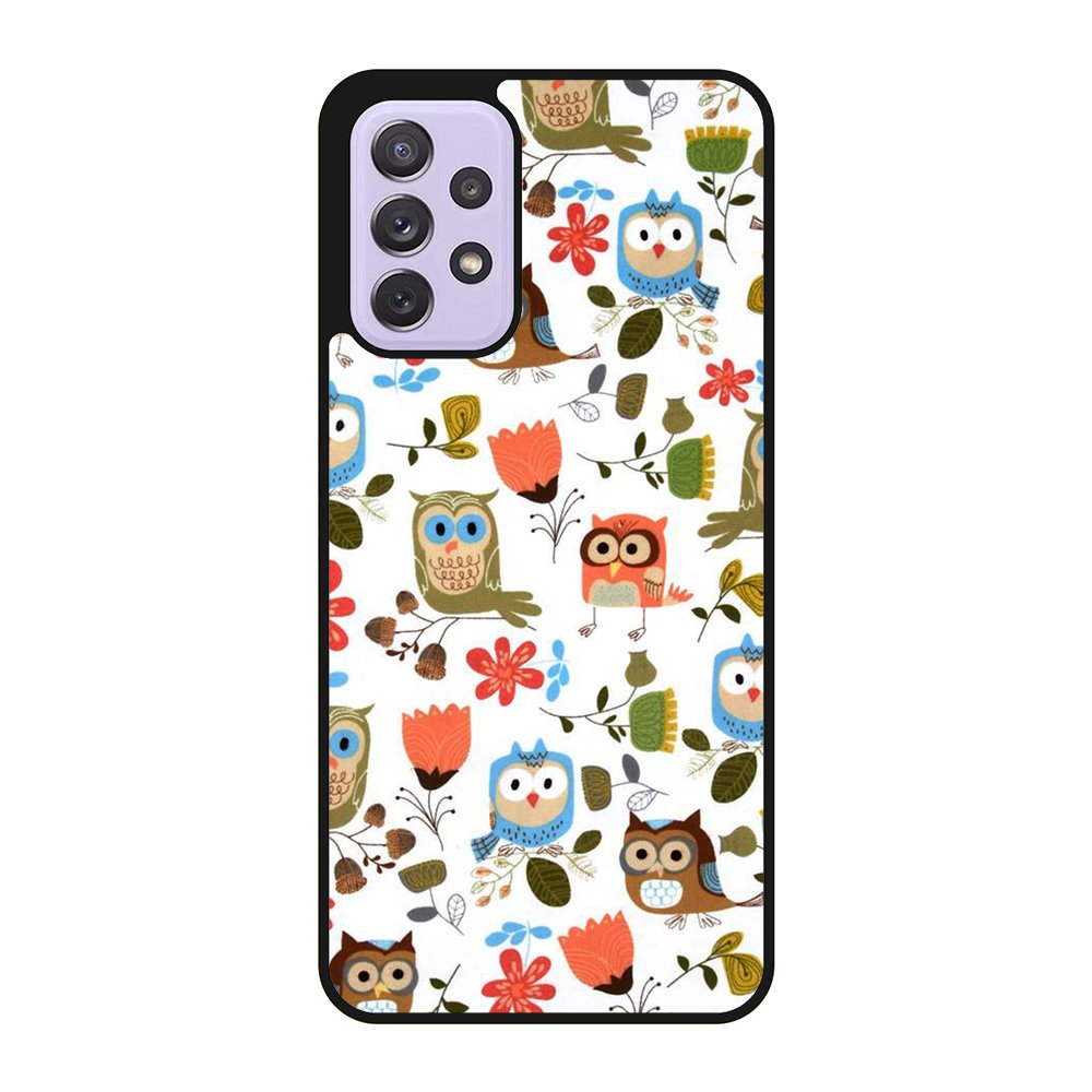 Cute Owl Pattern Samsung Galaxy A23 5G Case BC2696