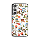 Cute Owl Pattern Samsung Galaxy A26 Case BC2696