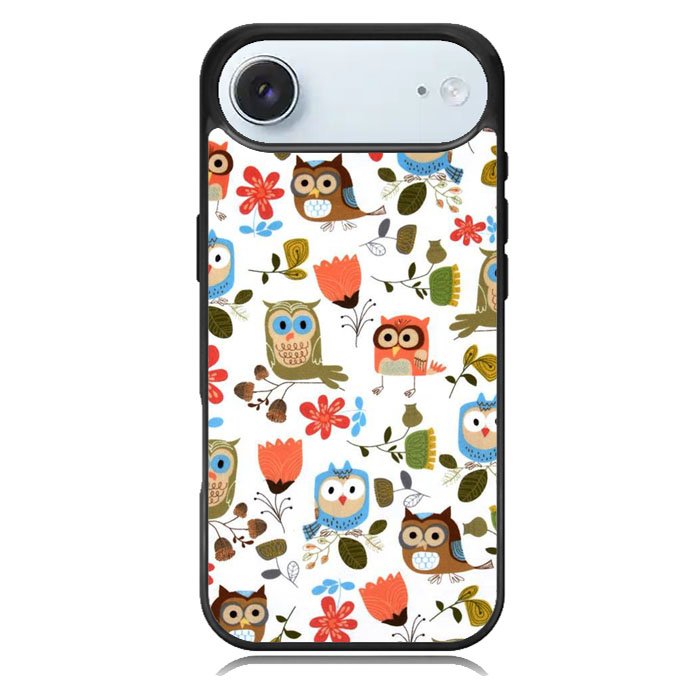 Cute Owl Pattern iPhone 17 Air Case BC2696