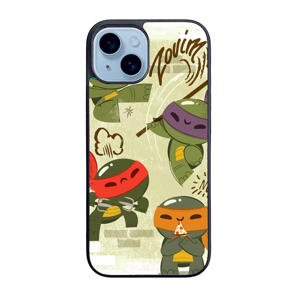 Cute Teenage Mutant Ninja Turtles Case iPhone 15 Plus BC2694