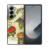 Cute Teenage Mutant Ninja Turtles Case Samsung Galaxy Z Fold 6 5G BC2694