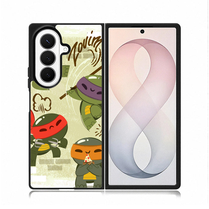 Cute Teenage Mutant Ninja Turtles Samsung Galaxy Z Fold 8 Ultra Case BC2694