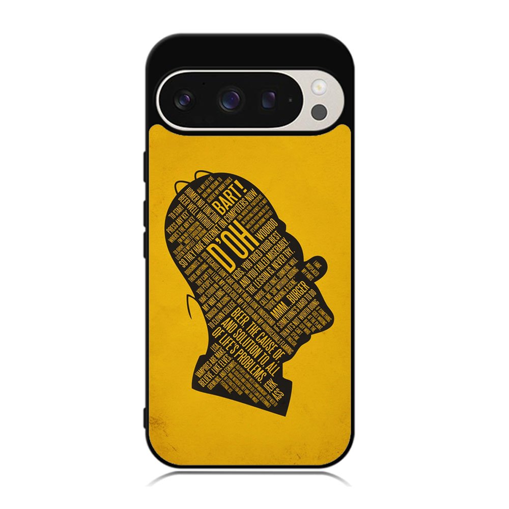 homer simpson face wallpaper Case Google Pixel 9 Pro XL BC2693