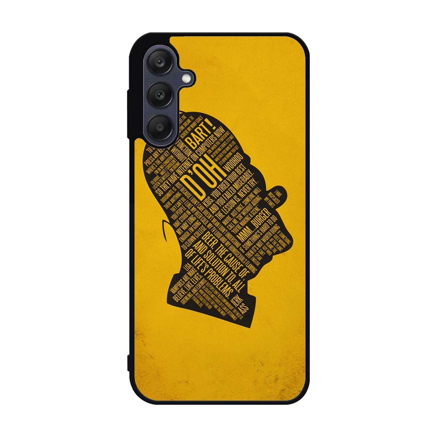 homer simpson face wallpaper Samsung Galaxy A25 5G Case BC2693