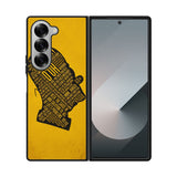homer simpson face wallpaper Case Samsung Galaxy Z Fold 6 5G BC2693