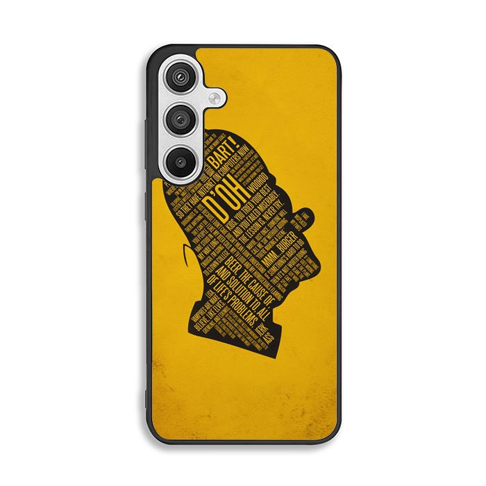 homer simpson face wallpaper Samsung Galaxy A26 5G Case BC2693
