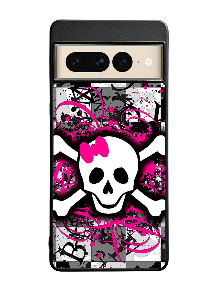 Girly Skull Google Pixel 7 Pro Case