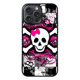 Girly Skull Case iPhone 15 Pro Max BC2692