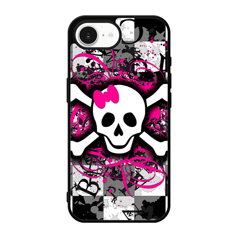 Girly Skull iPhone 16e Case BC2692