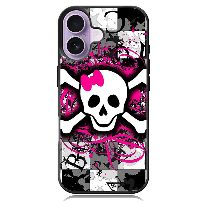 Girly Skull iPhone 17 Case BC2692