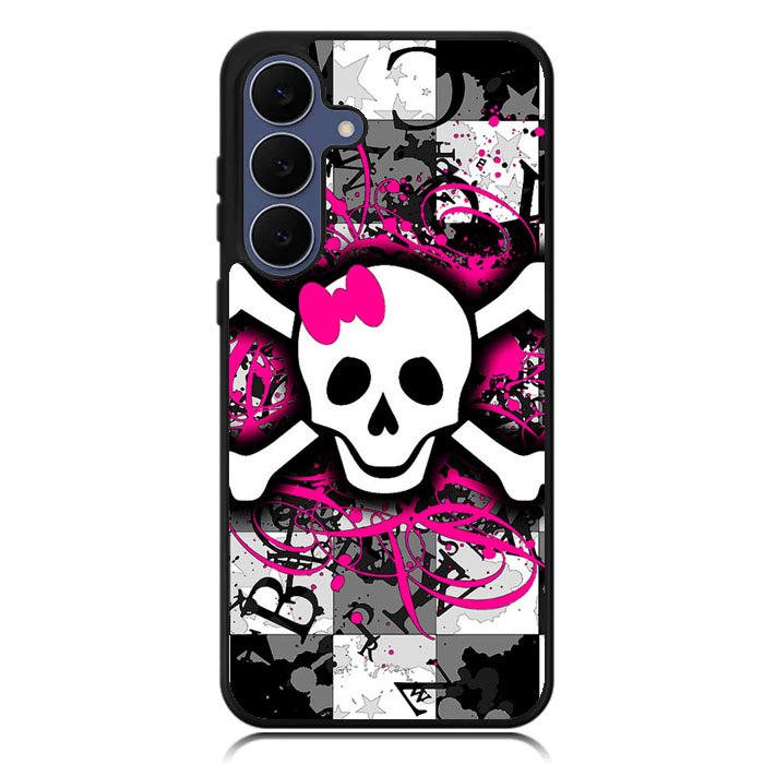 Girly Skull Samsung Galaxy S25 FE Case BC2692