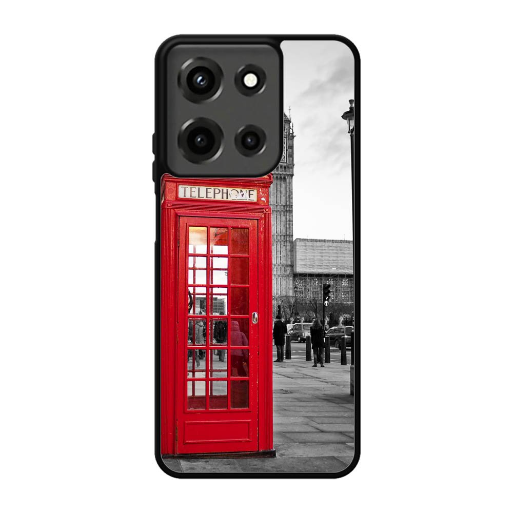 london telephone booth wallpaper Motorola Moto G 5G 2025 Case BC2691