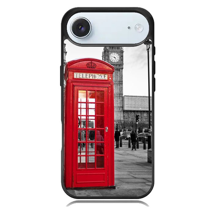 london telephone booth wallpaper iPhone 17 Air Case BC2691