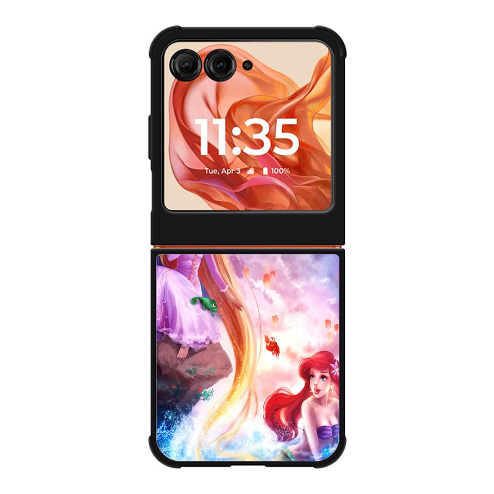 Ariel And Rapunzel Motorola Moto Razr 2025/2024 , Moto Razr 60/50 Case BC2690