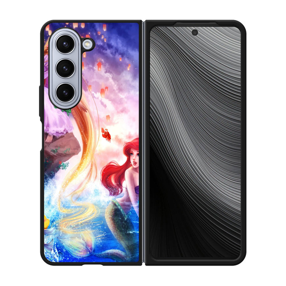 Ariel And Rapunzel Case Samsung Galaxy z Fold 5 5G BC2690