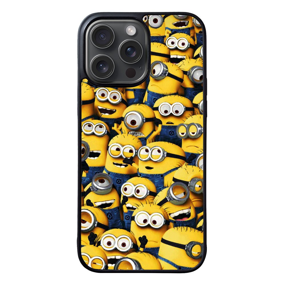 Minions Pattern Case iPhone 15 Pro Max BC2689