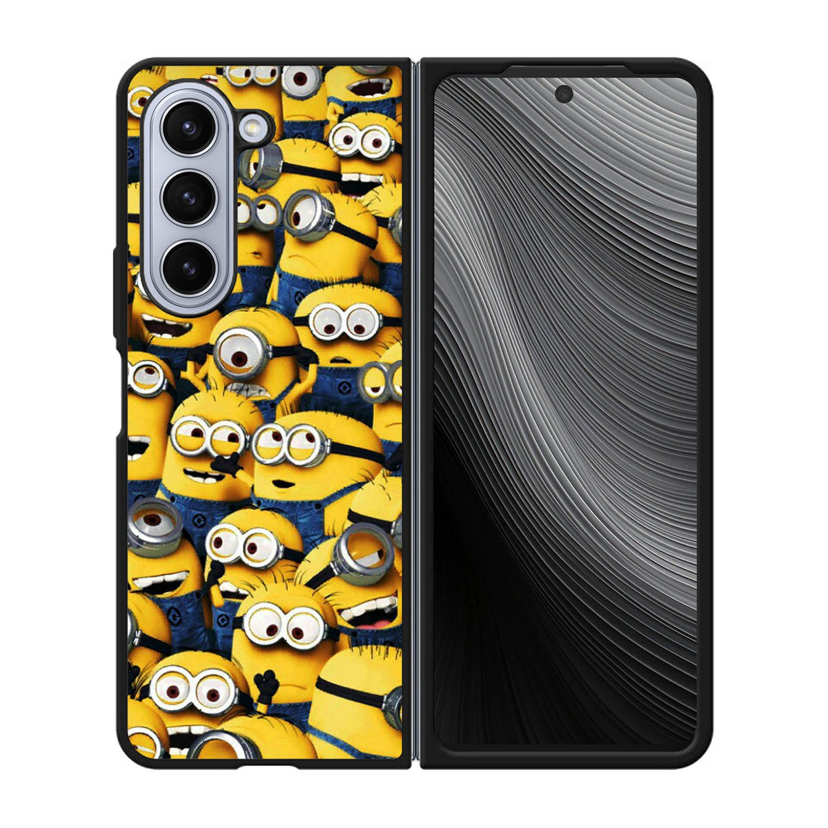 Minions Pattern Case Samsung Galaxy z Fold 5 5G BC2689