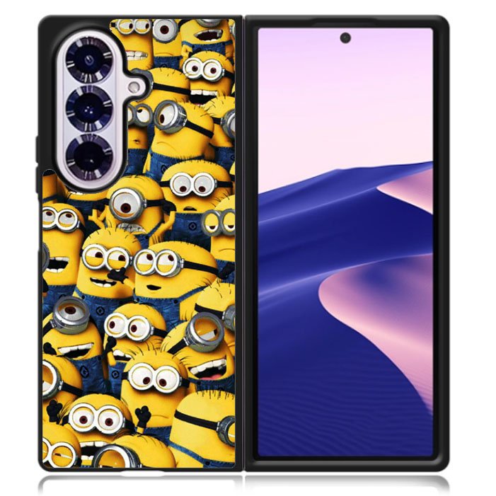 Minions Pattern Samsung Galaxy Z Fold 7 5G Case BC2689