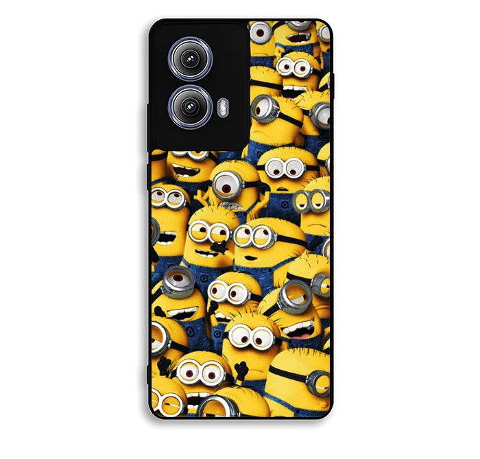Minions Pattern Motorola Moto Edge 2024 Case BC2689