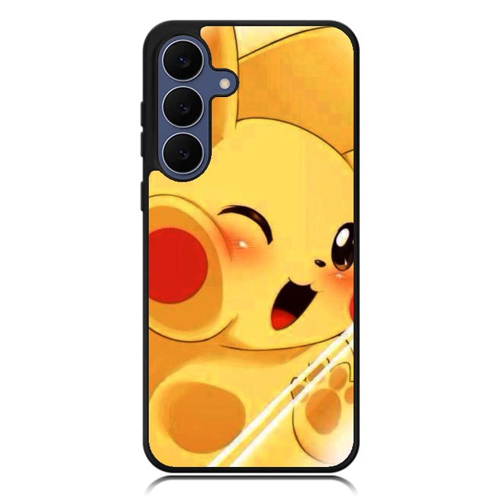 Pikachu Chubby WALLPAPER Samsung Galaxy S25 FE Case BC2688