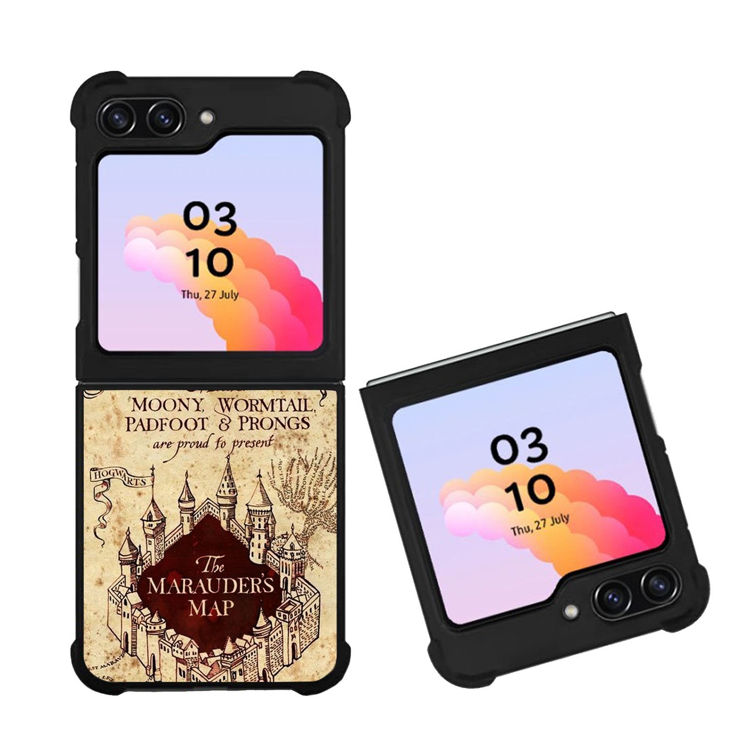 Marauders Map Hogwarts Case Samsung Galaxy Z Flip 5 5G BC2684