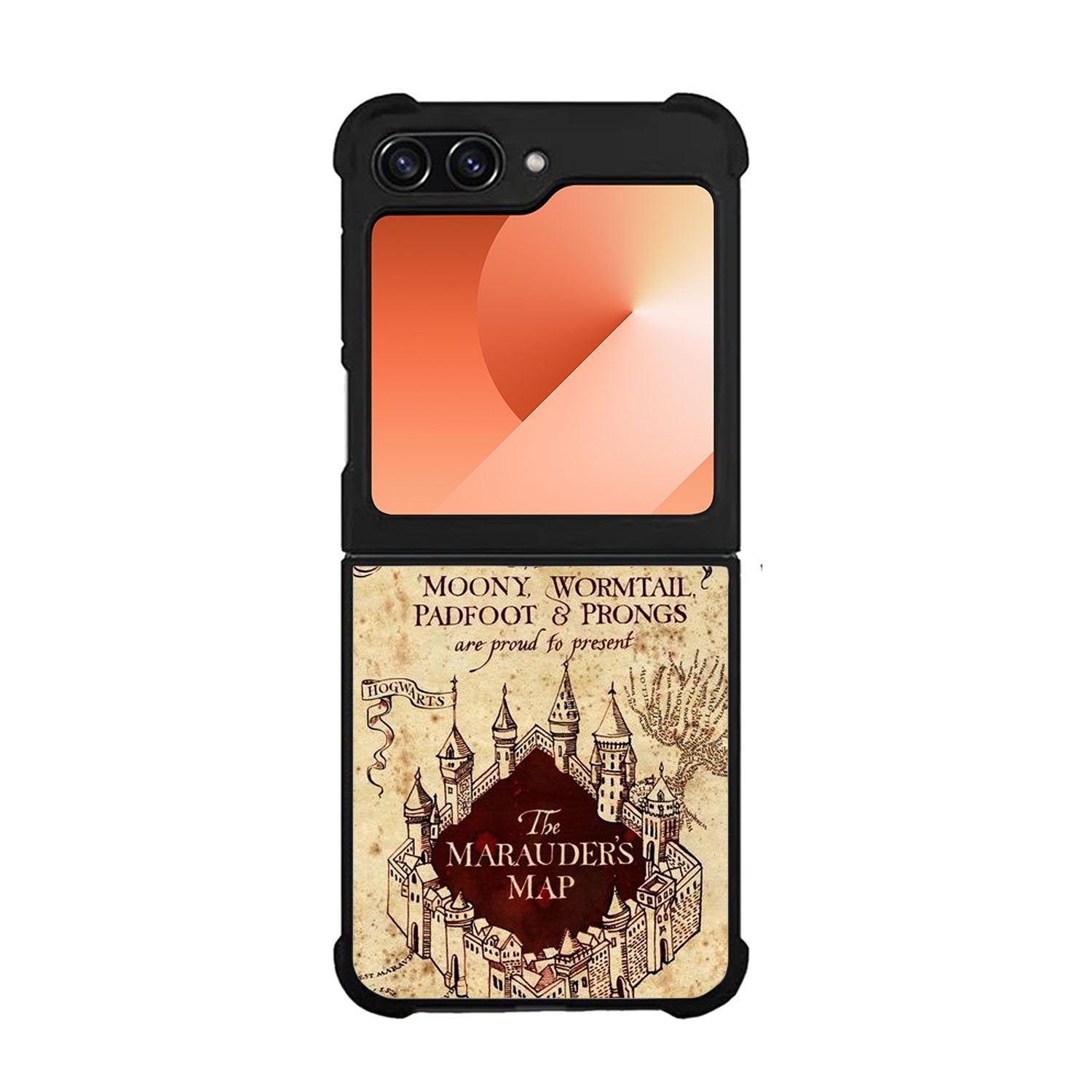 Marauders Map Hogwarts Case Samsung Galaxy Z Flip 6 5G BC2684