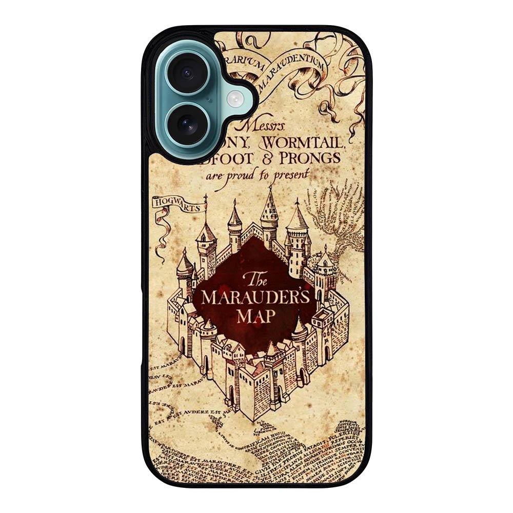 Marauders Map Hogwarts Case iPhone 16 Plus BC2684