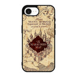 Marauders Map Hogwarts iPhone 16e Case BC2684