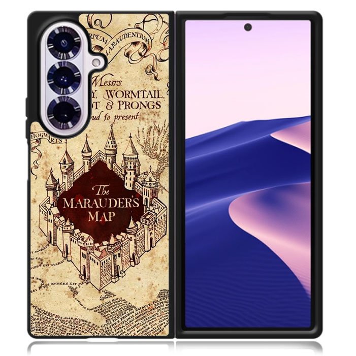 Marauders Map Hogwarts Samsung Galaxy Z Fold 7 5G Case BC2684
