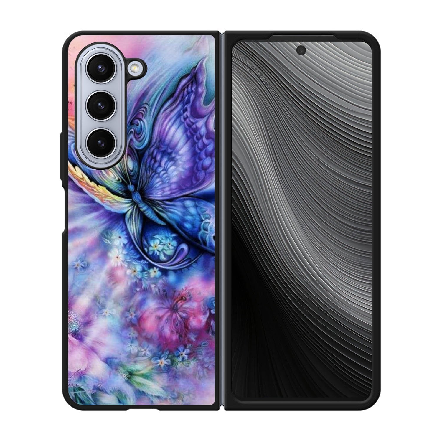 butterfly ART Case Samsung Galaxy z Fold 5 5G BC2683