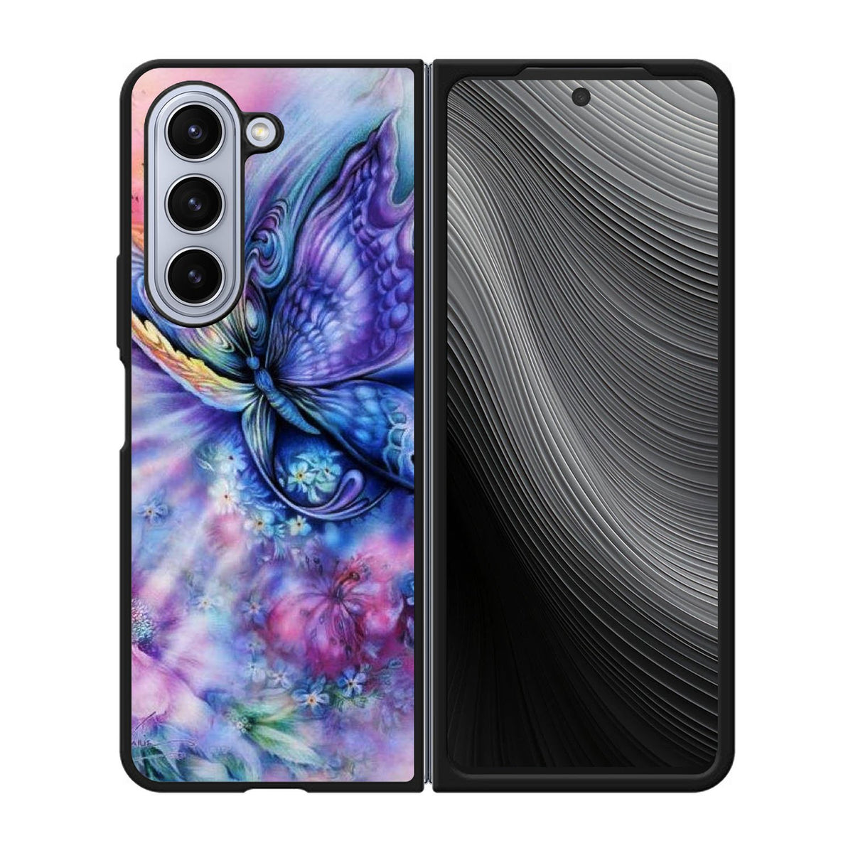 butterfly ART Case Samsung Galaxy z Fold 5 5G BC2683
