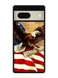 American Flag Eagle 1st Google Pixel 7 Case